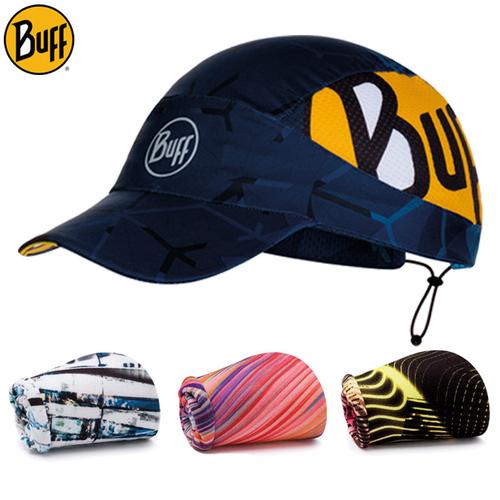 buff户外防紫外线跑步运动帽夏季短檐遮阳透气速干棒球帽可折叠-标题